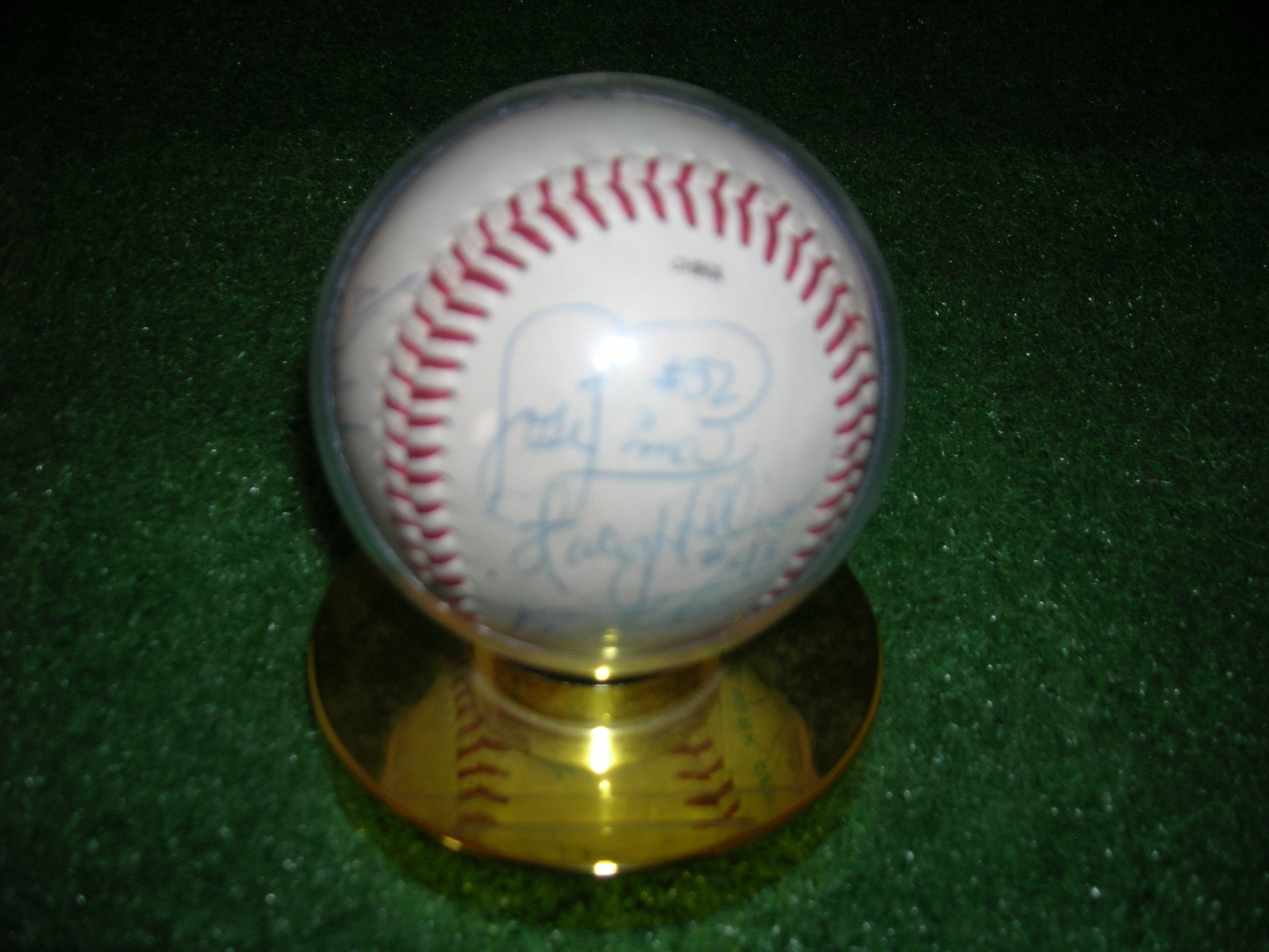 Pallina da Baseball Americano anni 90 autografata  A